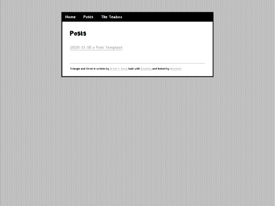 triangle-and-circle/archive screenshot