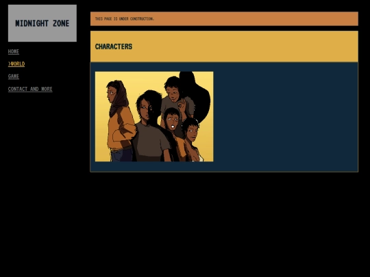characters screenshot