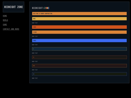 test screenshot