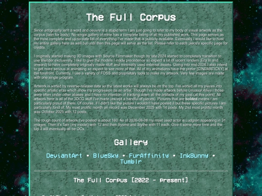 pages/corpus screenshot