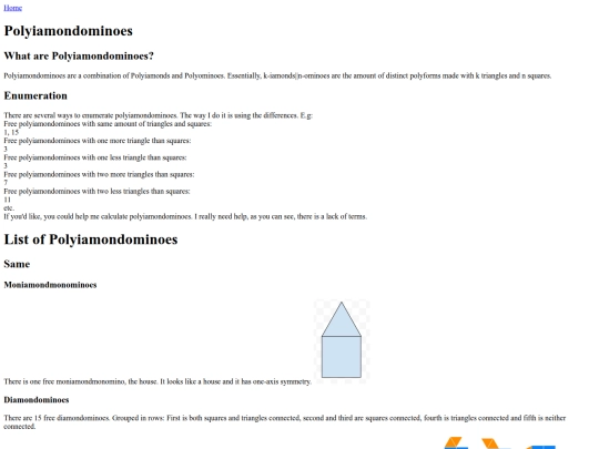 polyiamondominoes screenshot