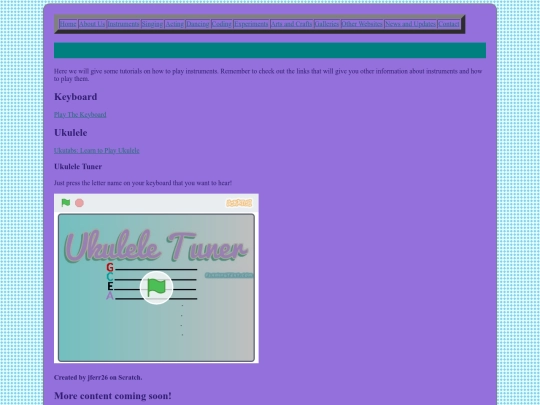 Instruments screenshot