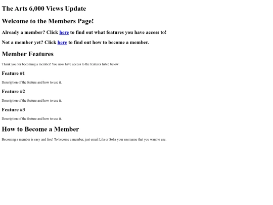 Learning/signup screenshot