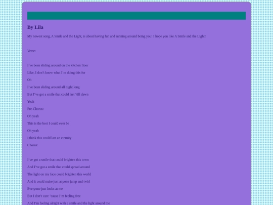 Songs/smilelight screenshot