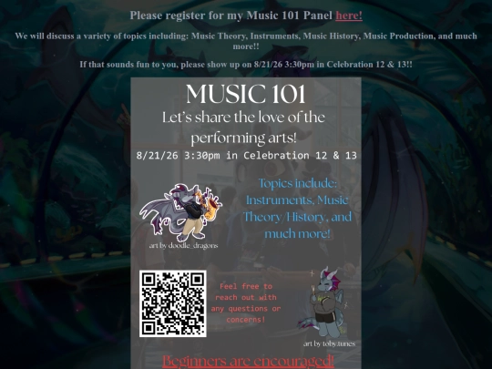 music101-panel screenshot