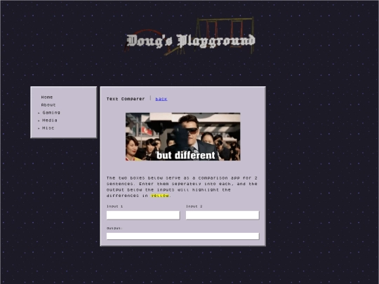 html/misc/text-comparer/text-comparer screenshot