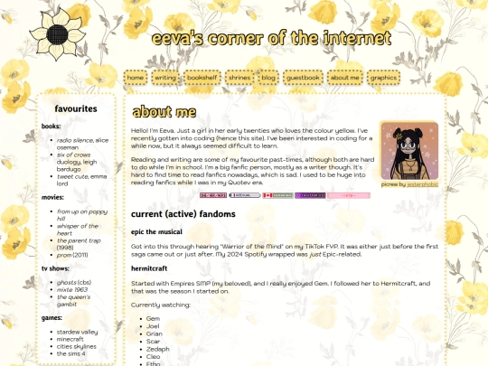 aboutme screenshot