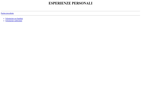 4H_SITO_CONFALONE/pages/esperienzapersonale screenshot