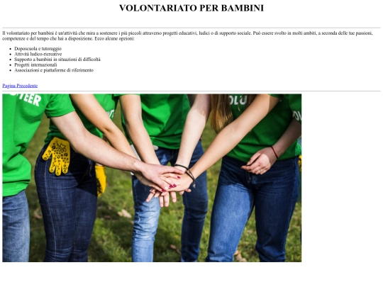 4H_SITO_CONFALONE/pages/volontariatoperbambini screenshot