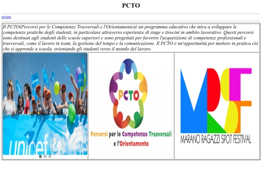 PCTO/PCTO_index screenshot