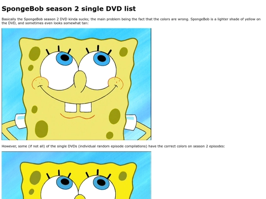 sbseason2dvdlist screenshot