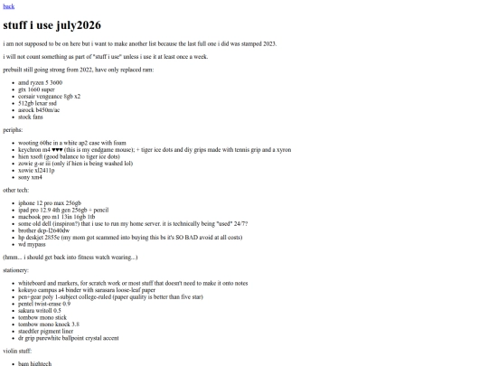 entries/20260717-stuff_i_use_july2026 screenshot