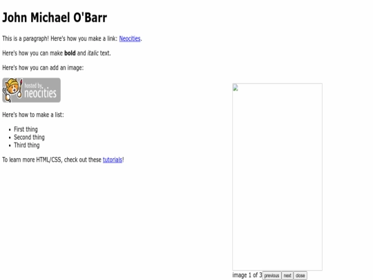 index screenshot