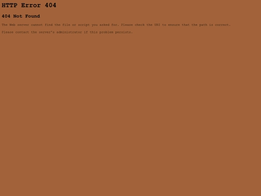 not_found screenshot