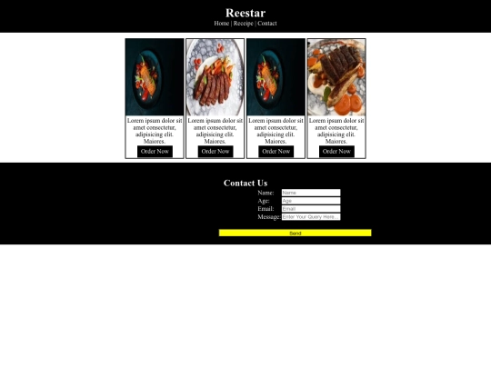 restaurant screenshot