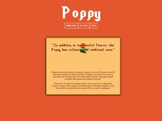 Poppy screenshot