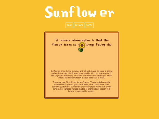 Sunflower screenshot