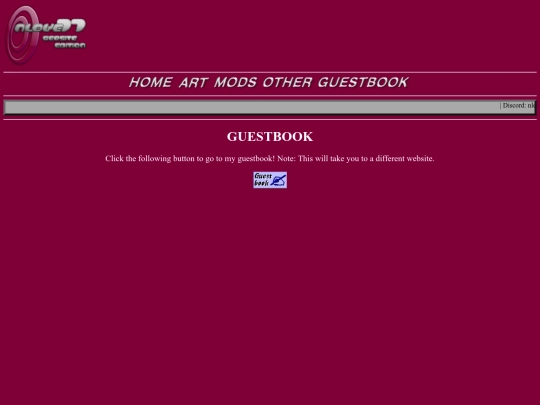 guestbook screenshot