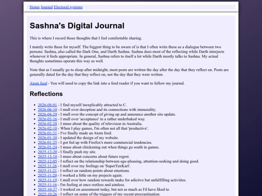 journal screenshot