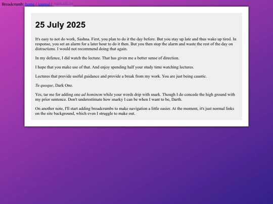 journal/2025/07/25 screenshot