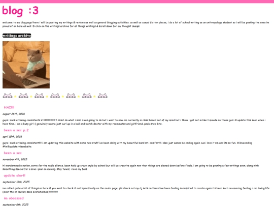 blog screenshot