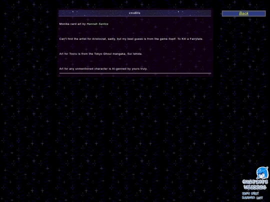 credits screenshot