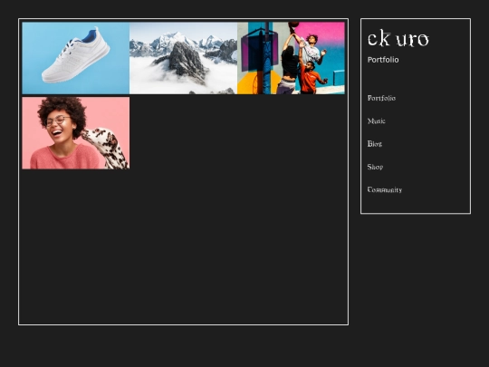 portfolio screenshot