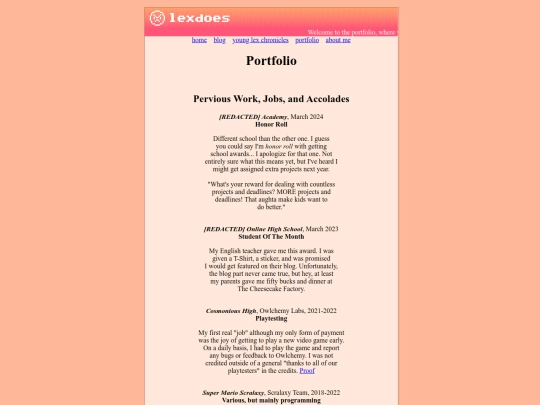 portfolio screenshot