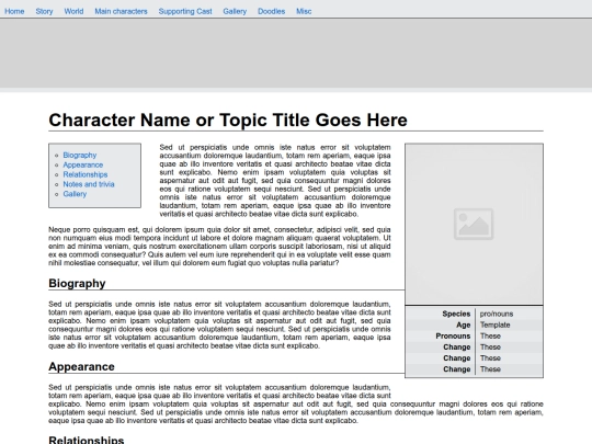updatedcharactertemplate screenshot