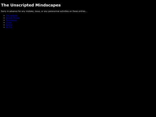Entries screenshot