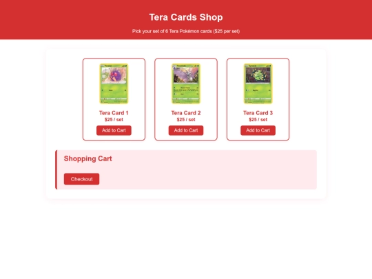 tera-shop screenshot
