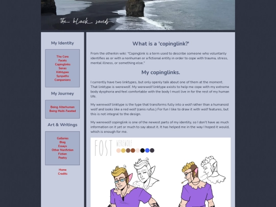links screenshot