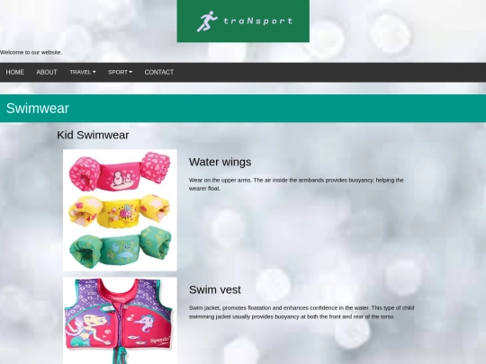 swimwear screenshot