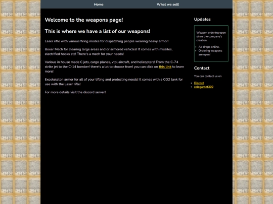 weapons screenshot