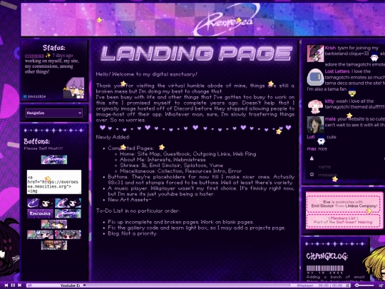 Home/LandingPage screenshot