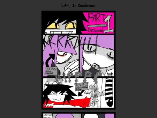 comics/declawed screenshot