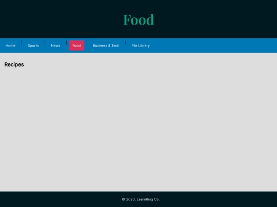 food screenshot
