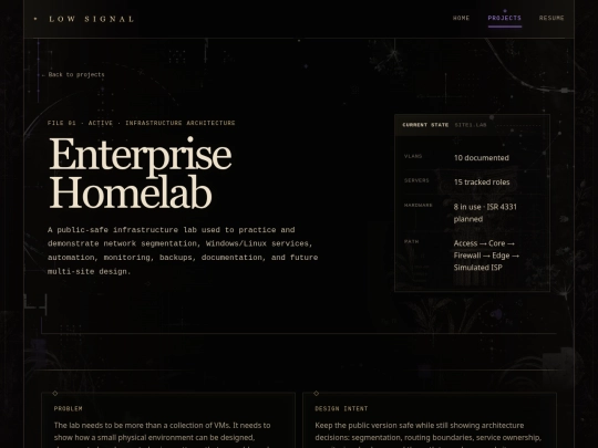 project-enterprise-homelab screenshot