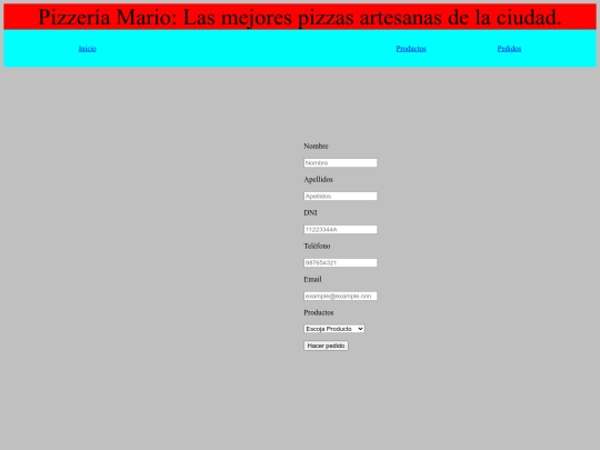Form screenshot