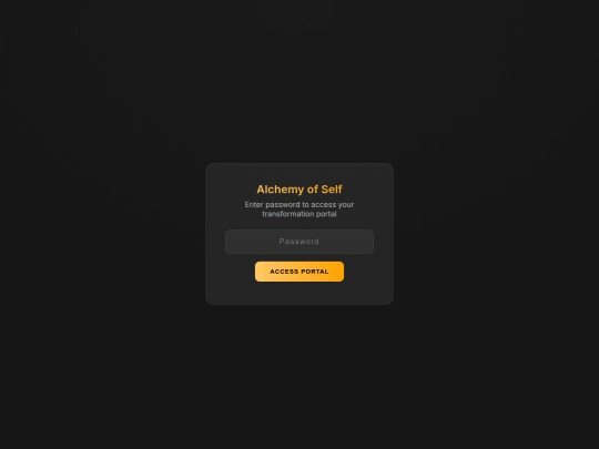 Personal/alchemy-of-self screenshot