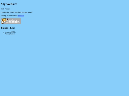 index screenshot