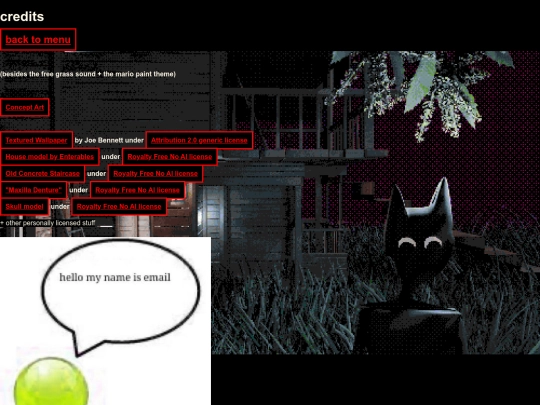 Pages/credits screenshot