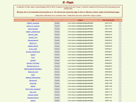 flash screenshot