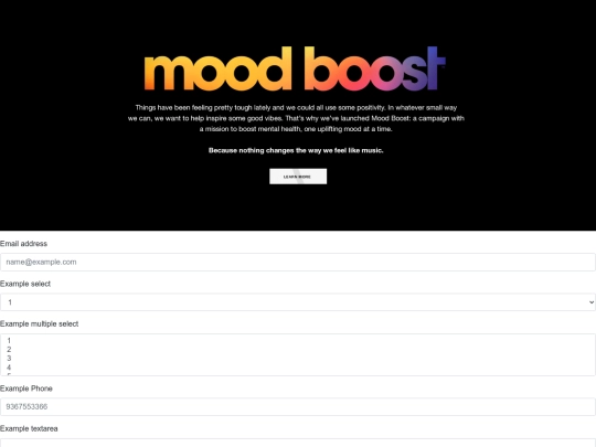 myform screenshot