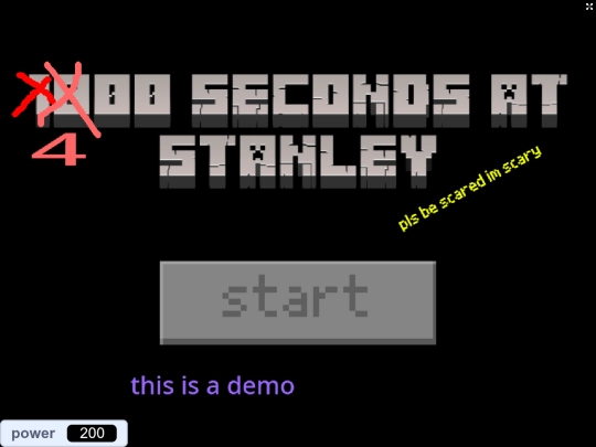 800 seconds at stanleydemo screenshot