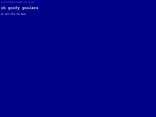 not_found screenshot