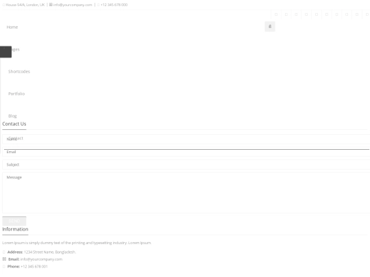 contact screenshot