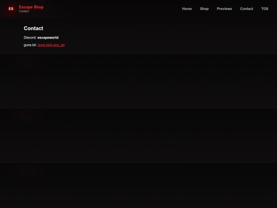 contact screenshot