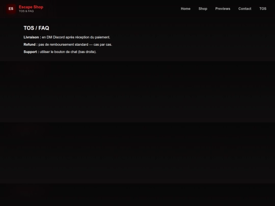tos screenshot