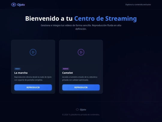 Ojotv screenshot